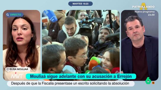 La respuesta de I&ntilde;aki L&oacute;pez y Cristina Pardo a Elisa Moulia&aacute; tras lanzar acusaciones falsas: "En este programa no hemos lanzado ning&uacute;n bulo"