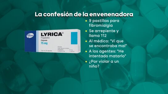 Una confesión, nueve pastillas y un arrepentimiento: la mujer del 'Monstruo de Llíria' trata de matarlo tras admitir haber violado a un niño.