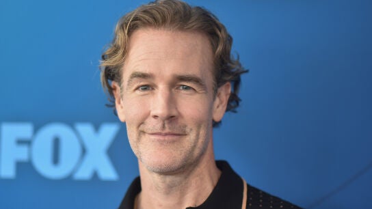 James Van Der Beek en una imagen de 2024
