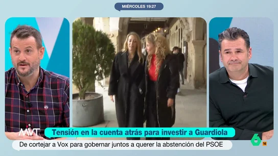 Juan Fernández-Miranda señala que Vox tiene una motivación en Extremadura: "Hacer sufrir a María Guardiola hasta el infierno" El periodista indica que cree que en el partido de ultraderecha están dispuestos, incluso, a facilitar un gobierno en Aragón antes que en Extremadura con el objetivo de señalar a la líder popular extremeña.
