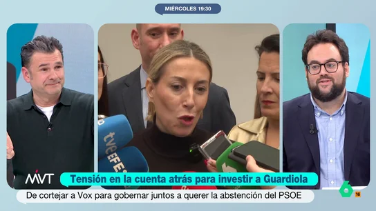 El mensaje de Monrosi al PSOE ante una repetición de elecciones en Extremadura: "A ver si se esfuerza esta vez y se curra el candidato" Aunque considera que "si al PP le hace falta humillarse un poquito más con Vox" en Extremadura, "lo veremos", José Enrique Monrosi valora la posibilidad de una repetición de elecciones y manda un mensaje al PSOE.