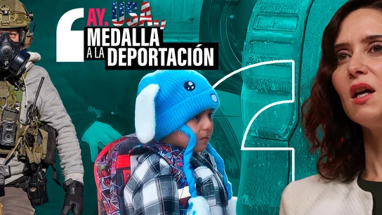 Un premio a un país que reprime, persigue y deporta a los "hermanos" latinoamericanos: las contradicciones de la medalla de Ayuso a EEUU Un premio a un país que reprime, persigue y deporta a los "hermanos" latinoamericanos: las contradicciones de la medalla de Ayuso a EEUU