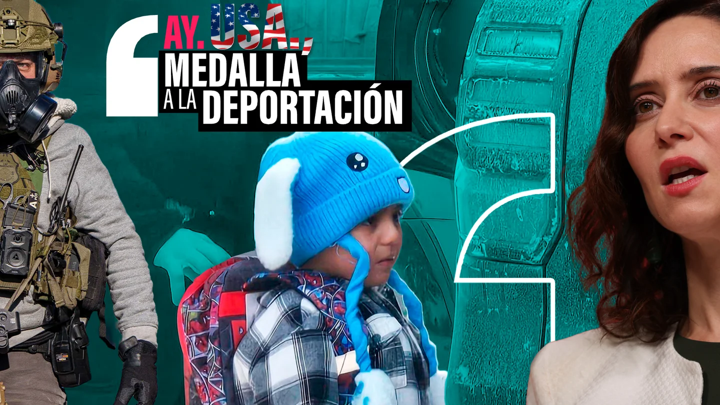 Un premio a un país que reprime, persigue y deporta a los "hermanos" latinoamericanos: las contradicciones de la medalla de Ayuso a EEUU Un premio a un país que reprime, persigue y deporta a los "hermanos" latinoamericanos: las contradicciones de la medalla de Ayuso a EEUU