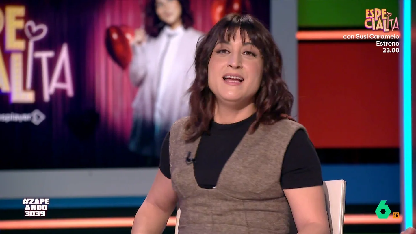 Susi Caramelo confiesa el problema que tuvo con Manuel Jabois en 'Especialita': "Tenía un pinganillo..." San Valentin llega a laSexta con un nuevo programa sobre el amor: 'Especialita'. Susi Caramelo, su presentadora, cuenta que es un show útil para todos aquellos que les ha ido mal en el amor.