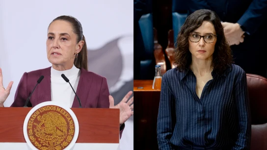 Claudia Sheinbaum e Isabel Díaz Ayuso Claudia Sheinbaum e Isabel Díaz Ayuso