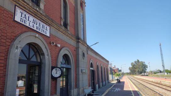 Imagen de archivo de la estaci&oacute;n de tren de Talavera de la Reina