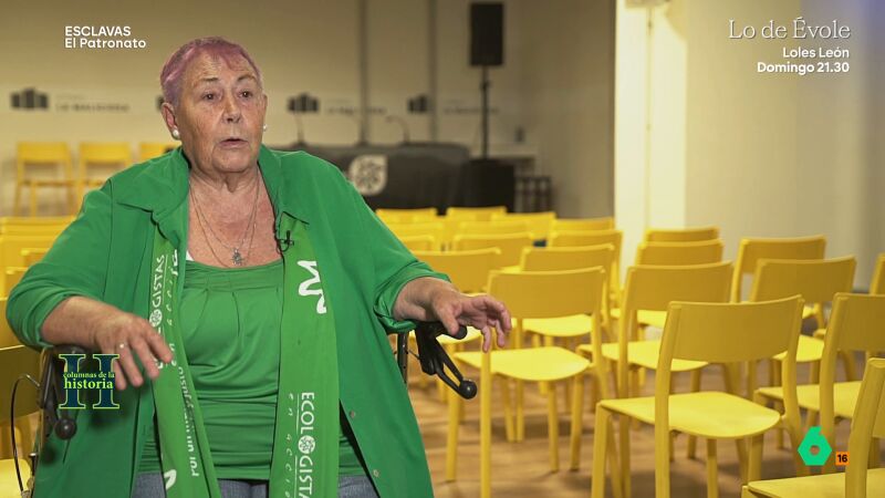 Paca Blanco recuerda c&oacute;mo fue su primera fuga del Patronato franquista: "Aprovech&eacute; la visita de la fundadora para escaparme"