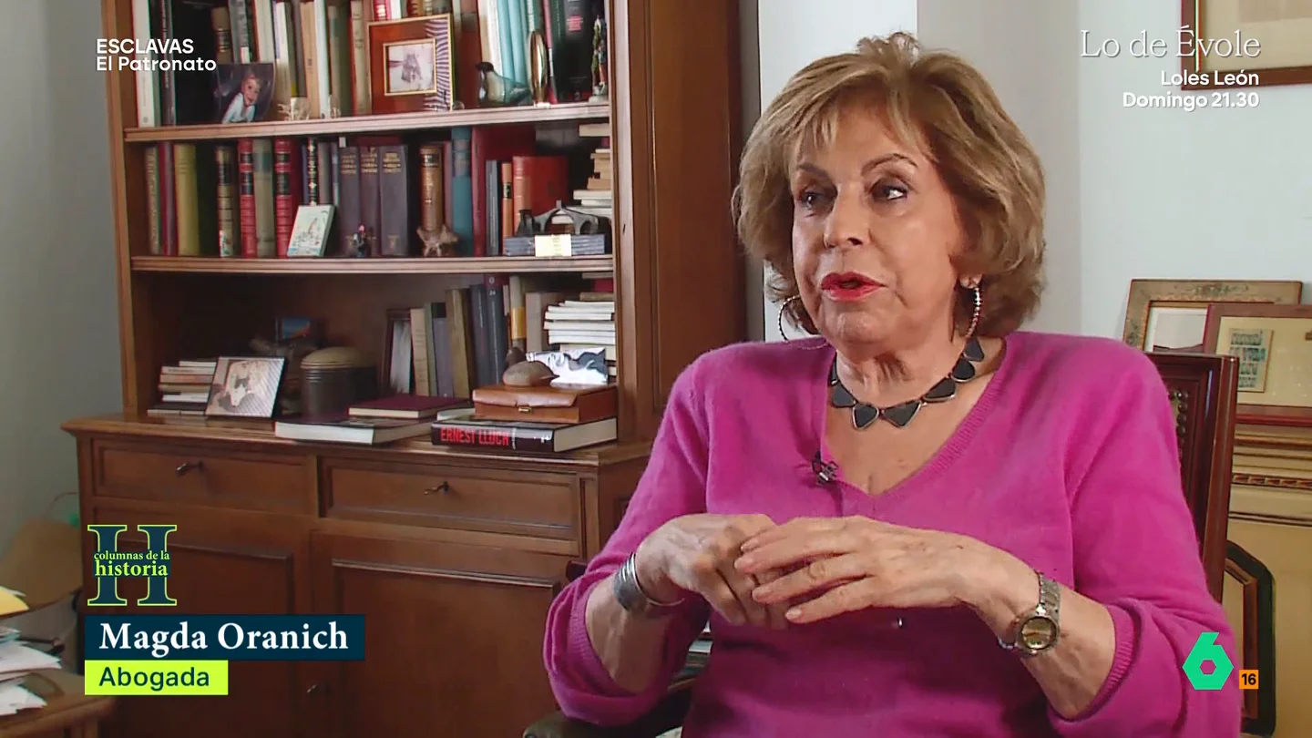 Magda Oranich, sobre el Patronato de Protección a la Mujer: "Puedo afirmar que estaban peor las mujeres ahí que en las cárceles" Un reportaje publicado en la 'Vindicación feminista' descubrió la existencia de estos centros. En el mismo se compartían los terribles testimonios de alguna de las internas.
