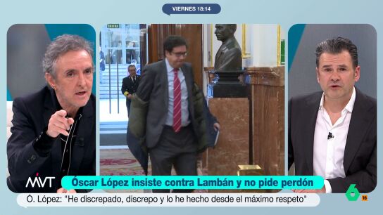 Ramonc&iacute;n califica de "error pol&iacute;tico de alt&iacute;simo nivel" las cr&iacute;ticas de L&oacute;pez a Lamb&aacute;n: "Se lo van a recordar siempre"