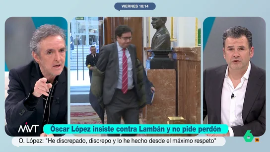 Ramoncín califica de "error político de altísimo nivel" las críticas de López a Lambán: "Se lo van a recordar siempre" Ramoncín califica de "error político de altísimo nivel" las críticas de López a Lambán: "Se lo van a recordar siempre"