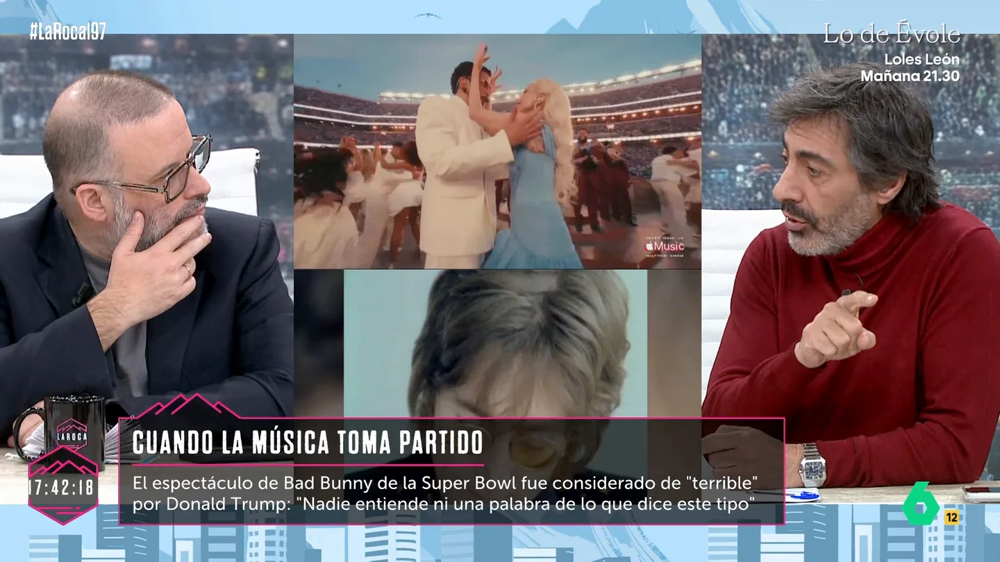 Juan del Val, sobre el show de Bad Bunny en la Super Bowl: "La actuación sirvió para mover conciencias" Juan del Val, sobre el show de Bad Bunny en la Super Bowl: "La actuación sirvió para mover conciencias"