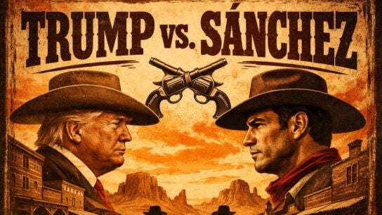 S&aacute;nchez vs Trump.