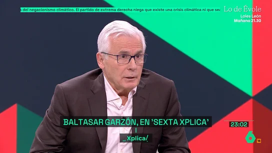 Baltasar Garzón, sobre las declaraciones de Felipe González contra el Gobierno: "Debería de tener un poco de mesura" Baltasar Garzón, sobre las declaraciones de Felipe González contra el Gobierno: "Debería de tener un poco de mesura"