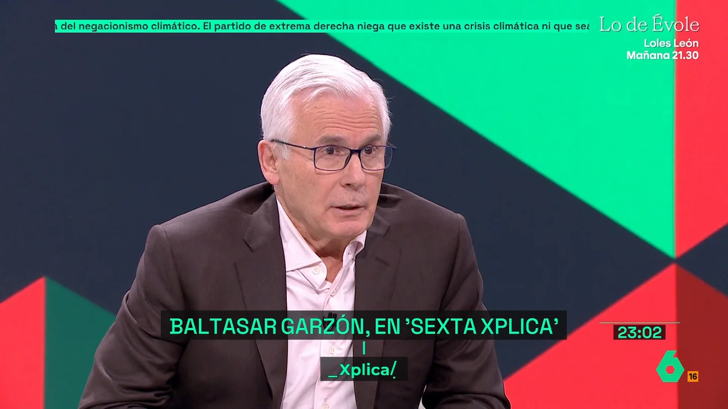 Baltasar Garzón, sobre las declaraciones de Felipe González contra el Gobierno: "Debería de tener un poco de mesura" Baltasar Garzón, sobre las declaraciones de Felipe González contra el Gobierno: "Debería de tener un poco de mesura"