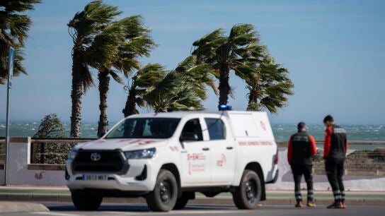 Fuertes rachas de viento en Castell&oacute;n