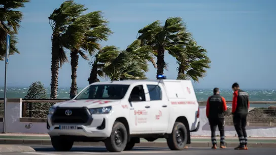 Fuertes rachas de viento en Castellón Fuertes rachas de viento en Castellón