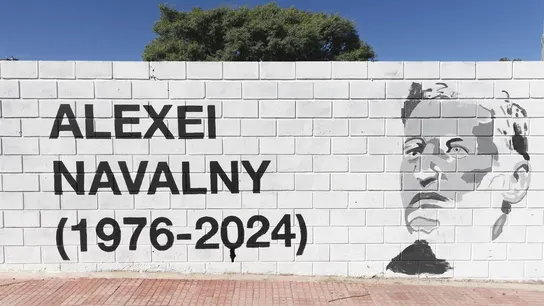 Mural en memoria de Alexéi Navalni Mural en memoria de Alexéi Navalni