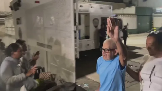 Imagen de la liberación de uno de los presos políticos en Venezuela Imagen de la liberación de uno de los presos políticos en Venezuela