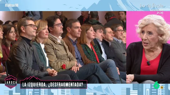 Manuela Carmena: "La gente está enfadada con la clase política, cuando hay un fracaso electoral lo primero es preguntar por qué" Manuela Carmena: "La gente está enfadada con la clase política, cuando hay un fracaso electoral lo primero es preguntar por qué"