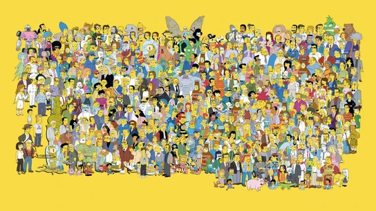 Imagen de todos los personajes de Los Simpson Imagen de todos los personajes de Los Simpson