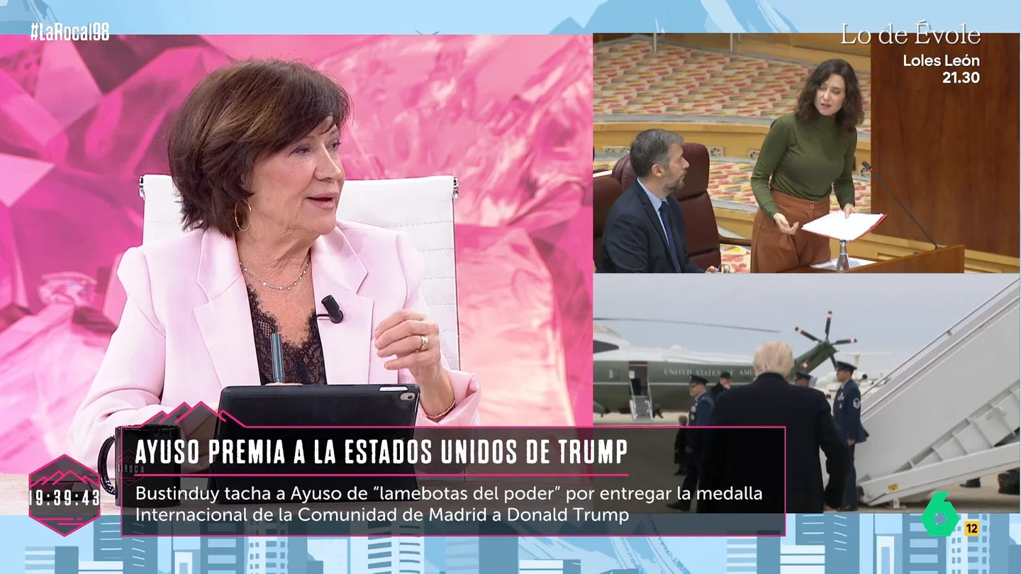 Nativel Preciado carga contra Isabel Díaz Ayuso por otorgar una medalla a EEUU y a Trump: "Se ha convertido en Vox" Nativel Preciado carga contra Isabel Díaz Ayuso por otorgar una medalla a EEUU y a Trump: "Se ha convertido en Vox"