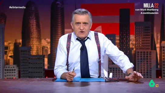 Wyoming señala que a María Guardiola se le podría aplicar la ley de la gravedad: "Acepto todo lo que pida Vox por grave que sea" El presentador de El Intermedio expone que la presidenta en funciones de Extremadura quiere volver a ser investida "a toda costa". Además, señala que ha demostrado tener "una gran flexibilidad ideológica".