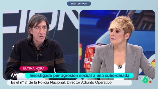 Benjamín Prado, sobre la denuncia contra el DAO por agresión sexual: "Si se confirma, estaríamos ante un sinvergüenza y una muy buena policía" Benjamín Prado opina en el vídeo sobre estas líneas sobre la investigación al director adjunto operativo de la Policía Nacional por varios delitos, entre ellos el de agresión sexual, tras la denuncia presentada por una subordinada.