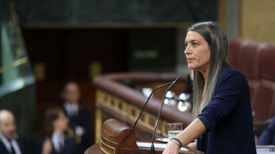 La portavoz de Junts en el Congreso, M&iacute;riam Nogueras