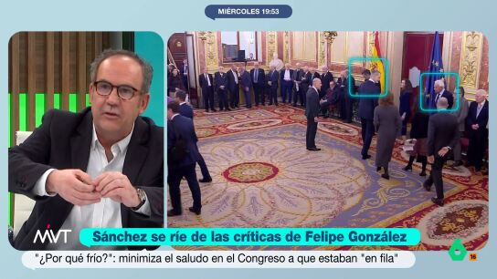 Juande Colmenero reacciona en este v&iacute;deo a la iron&iacute;a de Pedro S&aacute;nchez al hablar de su saludo con Felipe Gonz&aacute;lez y defiende al exl&iacute;der socialista como "referencia para muchos socialdem&oacute;cratas".
