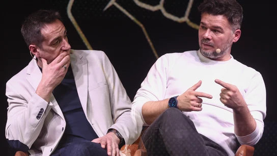 Emilio Delgado y Gabriel Rufián Emilio Delgado y Gabriel Rufián