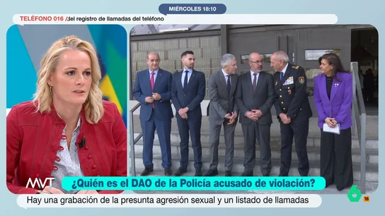 Zaida Cantera: "Me asombra que toda una inspectora de policía busque alternativas para no denunciar por unos cauces internos" La colaboradora expone que el abogado de la víctima de José Ángel González ha tenido que "armar" una querella en silencio para preservar el bienestar de la denunciante.