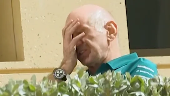 Adrian Newey, devastado en la reunión con el dueño de Aston Martin Adrian Newey, devastado en la reunión con el dueño de Aston Martin