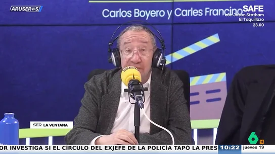 Carlos Boyero afirma que las nuevas películas le aburren "mogollón": "Tengo ganas de ver una bien contada" Carlos Boyero afirma que las nuevas películas le aburren "mogollón": "Tengo ganas de ver una bien contada"