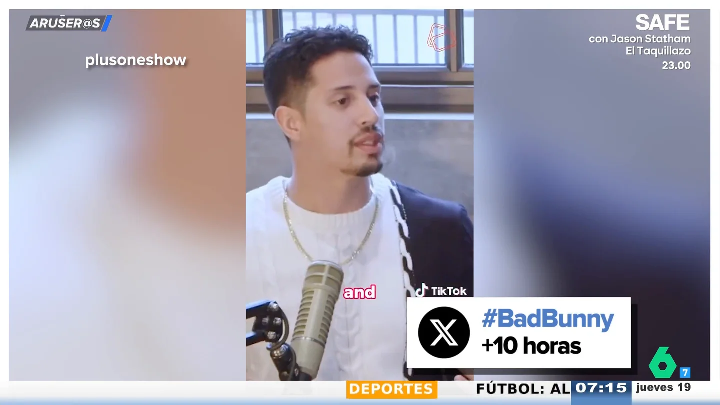 El doble de Bad Bunny en la Super Bowl desvela que su familia formó parte de la escena en la 'casita': "Estaba feliz y orgulloso" El doble de Bad Bunny en la Super Bowl desvela que su familia formó parte de la escena en la 'casita': "Estaba feliz y orgulloso"