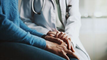 Una persona en el hospital