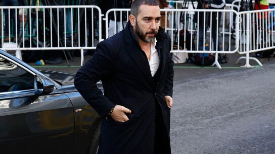 El empresario V&iacute;ctor de Aldama a su llegada al Tribunal Supremo en una imagen de archivo.