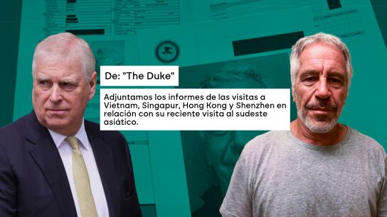 Los correos del expríncipe Andrés a Jeffrey Epstein. 
