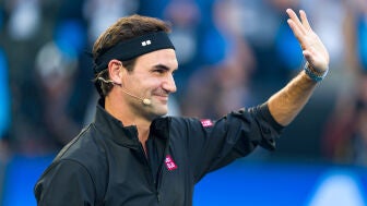 Roger Federer en el Open de Australia 2026