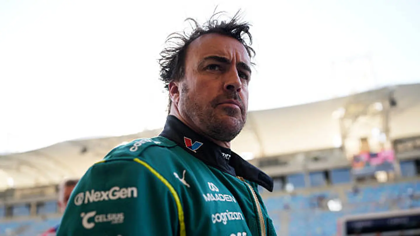 Fernando Alonso en los test de Bahréin Fernando Alonso en los test de Bahréin