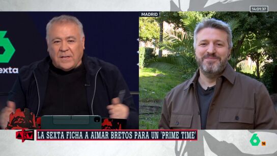 Ferreras, a Aimar Bretos: "Queremos audiencia, pero sobre todo decencia y calidad, y el programa lo va a tener"