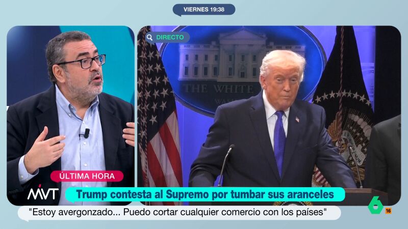 Pedro Rodr&iacute;guez, despu&eacute;s de que el Supremo de EEUU tumbe los aranceles de Trump: "El sistema, de vez en cuando, funciona"