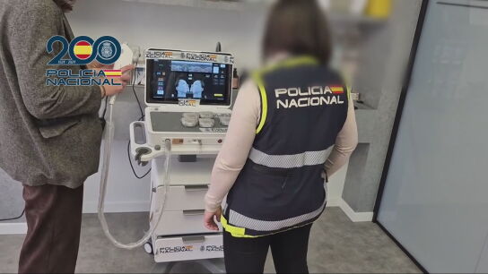 Intervienen en una cl&iacute;nica de Madrid una m&aacute;quina falsa que promet&iacute;a rejuvenecer la cara