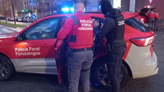 Imagen de la Polic&iacute;a Foral