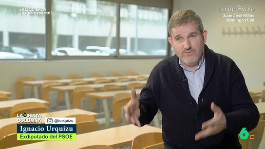 Ignacio Urquizu lamenta la falta de "ambición" de la izquierda: "Hace tiempo que dejó de pensar en una alternativa al capitalismo" "Es más fácil que pensemos que el mundo se acaba que el capitalismo se acaba", afirma Ignacio Urquizu, profesor de Sociología y exdiputado del PSOE, que en este vídeo lamenta que la izquierda no sea capaz de "hacer una enmienda a la totalidad del sistema".