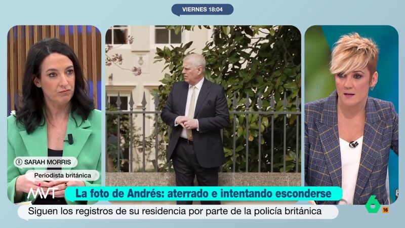Sarah Morris, sobre el comunicado del rey Carlos III sobre la detenci&oacute;n del expr&iacute;ncipe Andr&eacute;s: "Es ins&oacute;lito, nadie lo esperaba"
