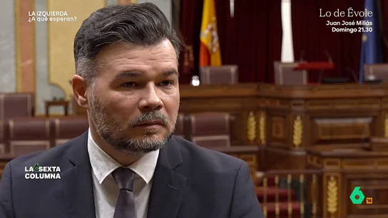 ¿Se puede ser rentista y de izquierdas? Gabriel Rufián, Emilio Delgado y Lara Hernández responden Gabriel Rufián, Emilio Delgado (Más Madrid) y Lara Hernández (Movimiento Sumar) reflexionan en este vídeo sobre la vivienda y ser de izquierdas. Los tres coinciden en que no se puede especular con lo que es un derecho.