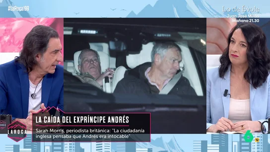 Ángel Herrera, al ver la imagen del expríncipe Andrés tras su salida de la cárcel: "Tiene un aire de Hannibal Lecter en la mirada" Ángel Herrera, al ver la imagen del expríncipe Andrés tras su salida de la cárcel: "Tiene un aire de Hannibal Lecter en la mirada"