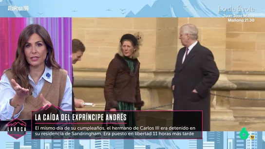 Nuria Roca, sobre la detención del expríncipe Andrés: "Sospecho que la Casa Real sabía algo" Nuria Roca, sobre la detención del expríncipe Andrés: "Sospecho que la Casa Real sabía algo"