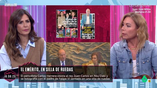 Silvia Taul&eacute;s da los &uacute;ltimos detalles sobre la salud del rey Juan Carlos I: "Por casa va en silla de ruedas"