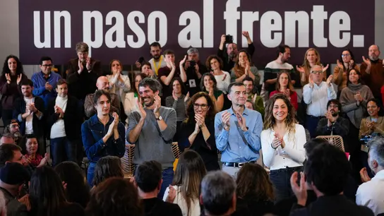 Imagen del acto de refundación del Movimiento Sumar Imagen del acto de refundación del Movimiento Sumar